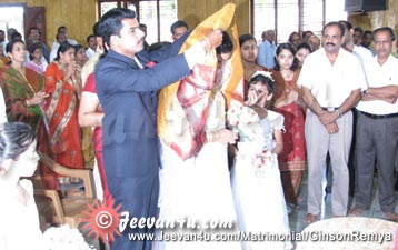 GINSON REMYA Marriage Picture